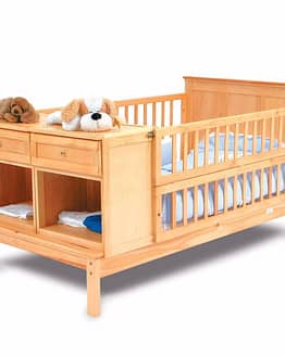 tempat tidur bayi kayu jati